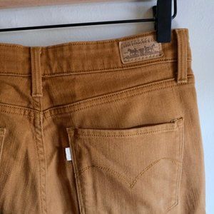 *Last chance* Levi's High Rise Skinny Brown Jeans